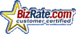 BizRate Customer Certified (GOLD) Site